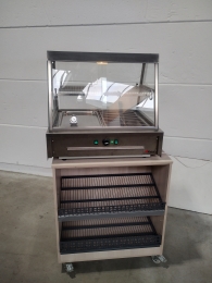 Heating display case Alpina